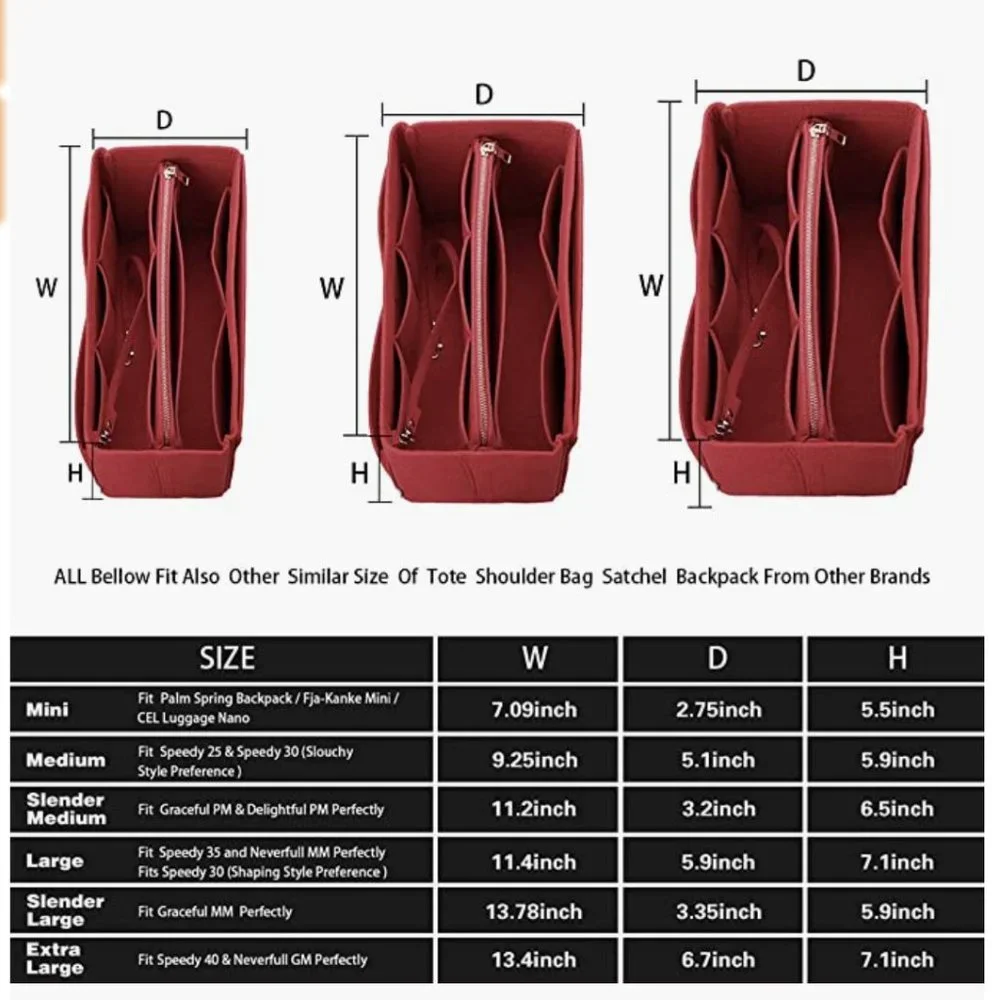 Purse Organizer Insert - Picture 2 of 4